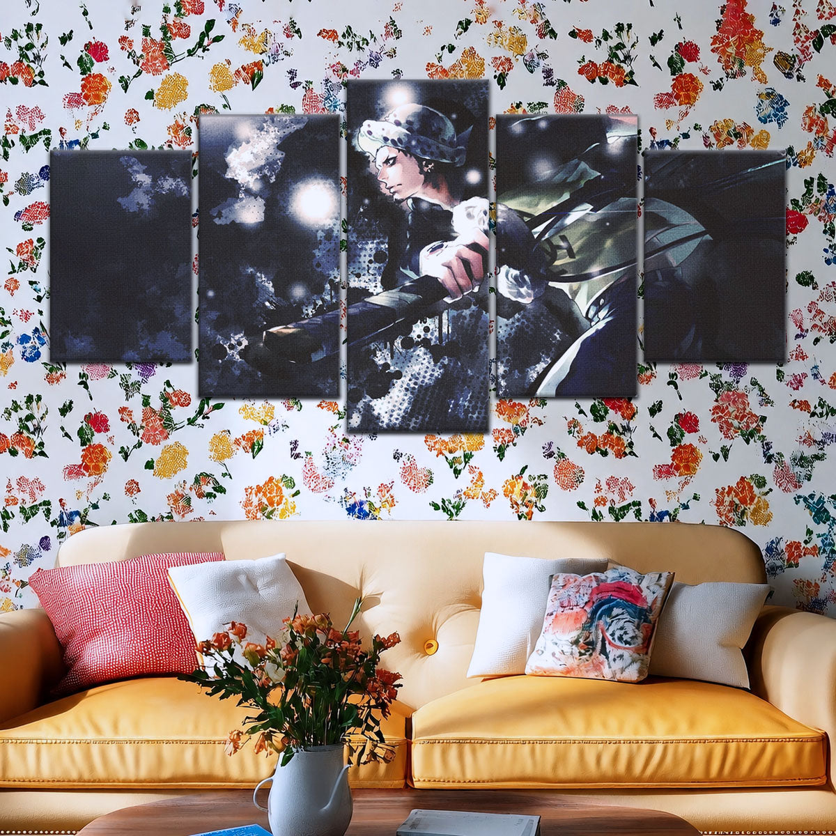 One Piece Canvas Wall Art - OP5090 - Trafalgar Law Room Shambles