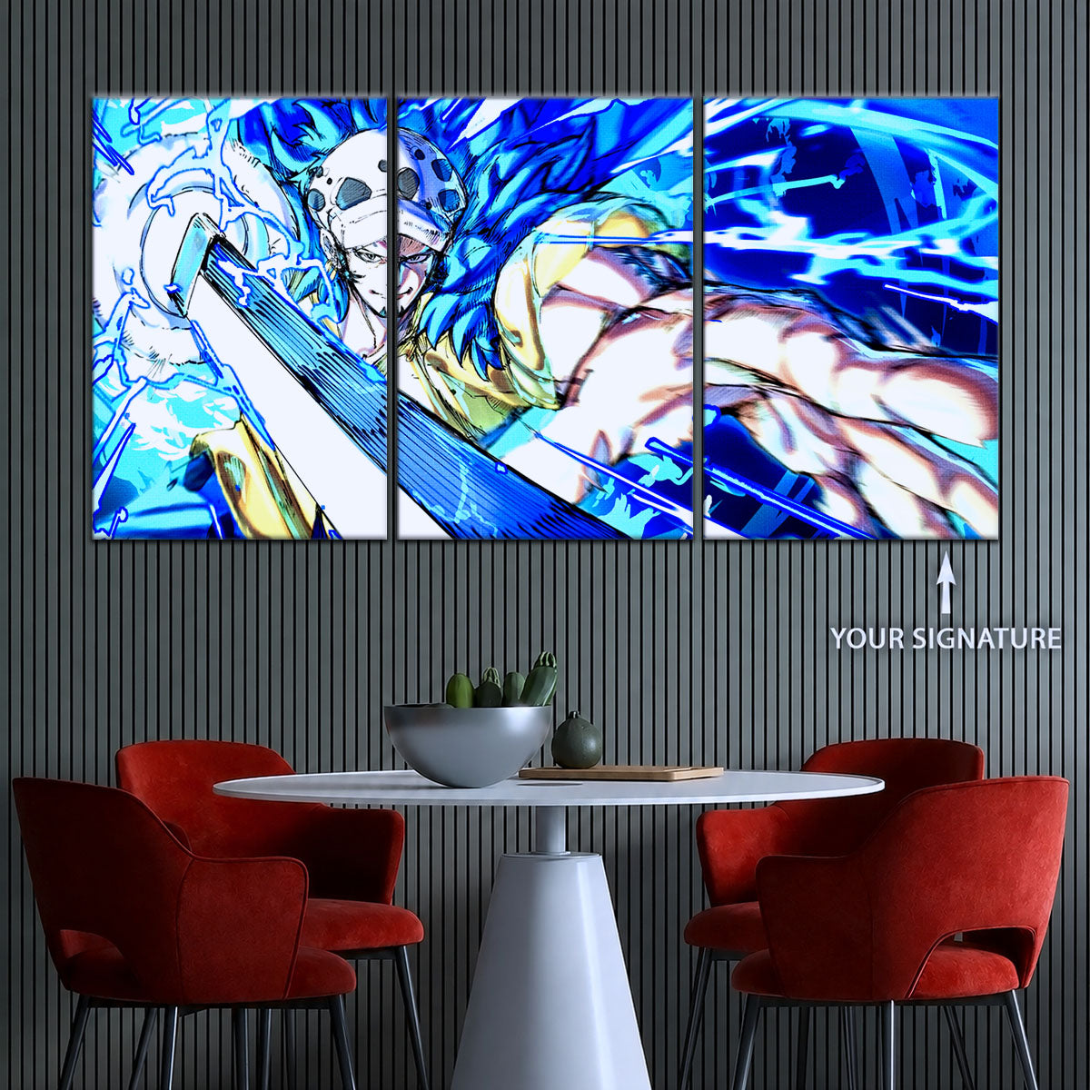 One Piece Canvas Wall Art - OP5091 - Trafalgar Law Room Shambles