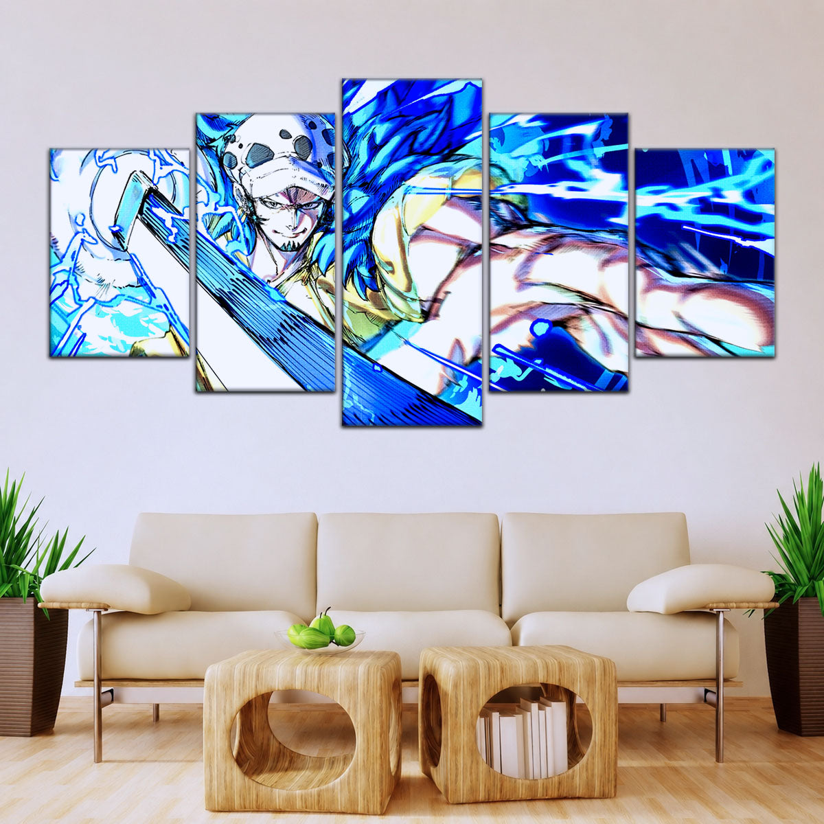 One Piece Canvas Wall Art - OP5091 - Trafalgar Law Room Shambles