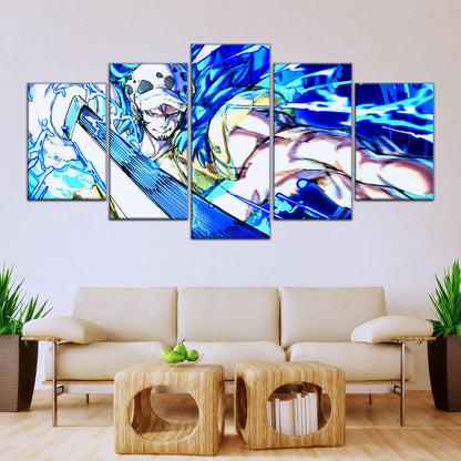 One Piece Canvas Wall Art - OP5091 - Trafalgar Law Room Shambles
