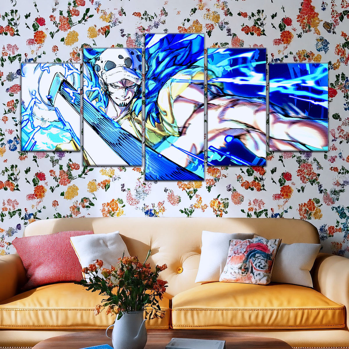 One Piece Canvas Wall Art - OP5091 - Trafalgar Law Room Shambles