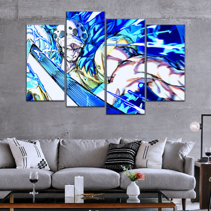 One Piece Canvas Wall Art - OP5091 - Trafalgar Law Room Shambles