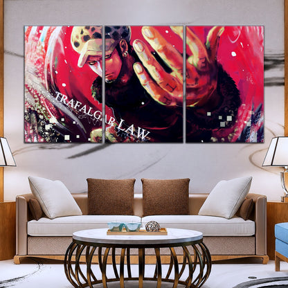 One Piece Canvas Wall Art - OP5092 - Trafalgar Law Room Shambles