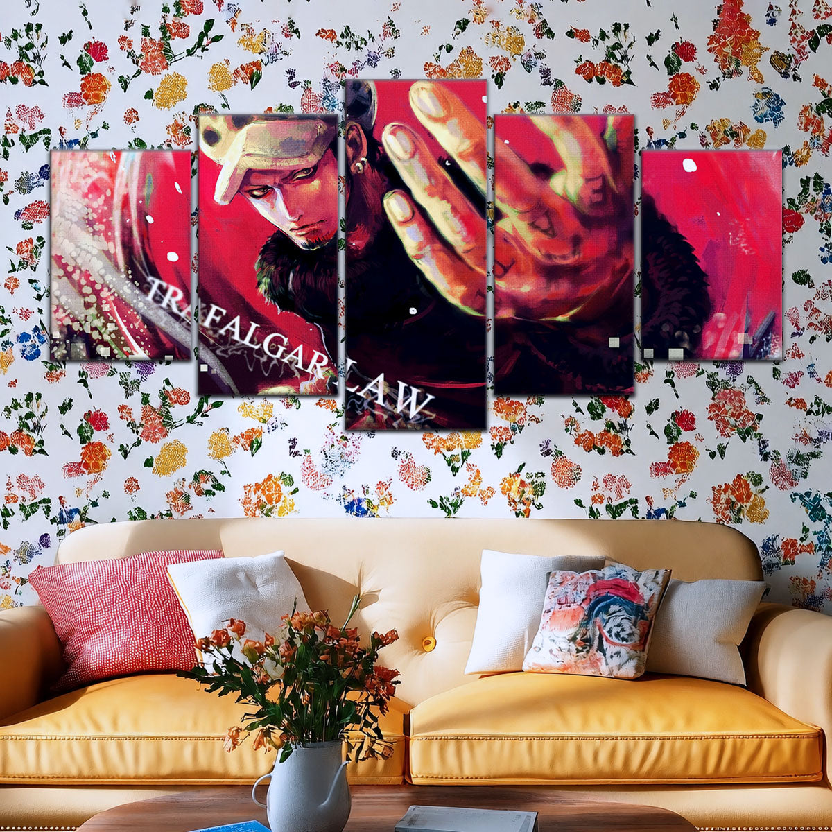 One Piece Canvas Wall Art - OP5092 - Trafalgar Law Room Shambles