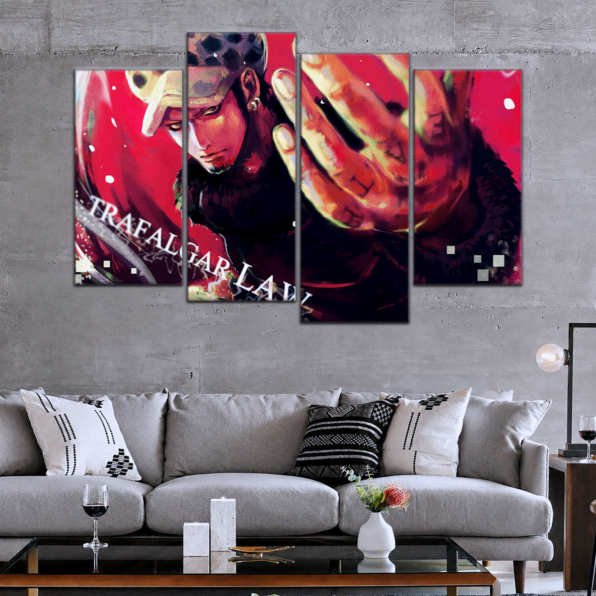 One Piece Canvas Wall Art - OP5092 - Trafalgar Law Room Shambles