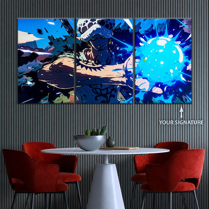 One Piece Canvas Wall Art - OP5093 - Trafalgar Law Room Shambles