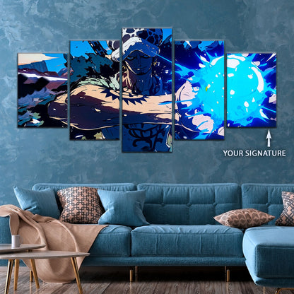 One Piece Canvas Wall Art - OP5093 - Trafalgar Law Room Shambles