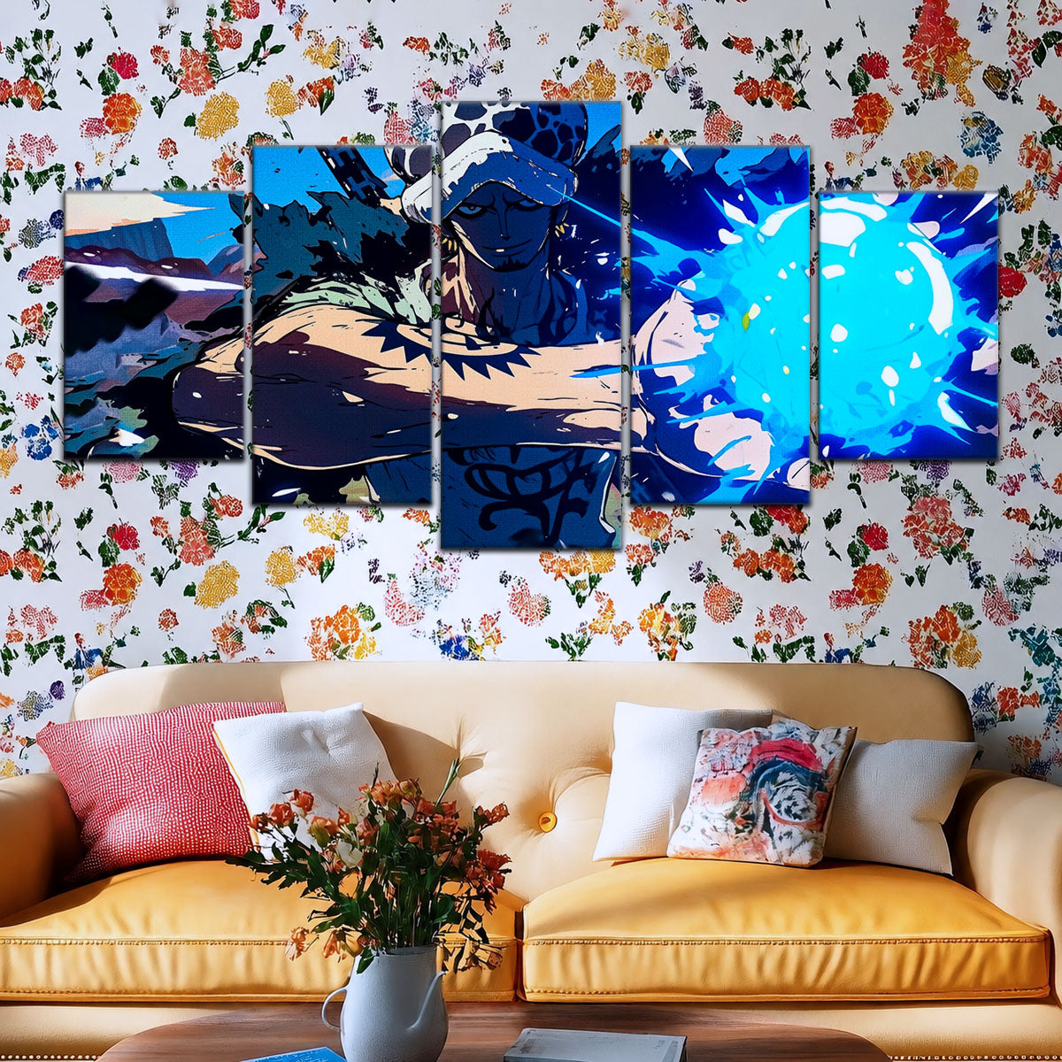 One Piece Canvas Wall Art - OP5093 - Trafalgar Law Room Shambles