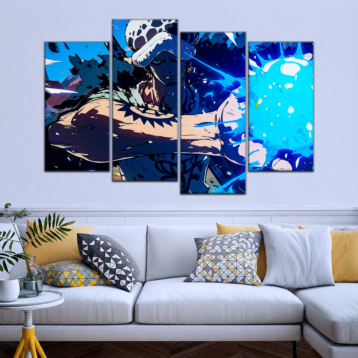 One Piece Canvas Wall Art - OP5093 - Trafalgar Law Room Shambles