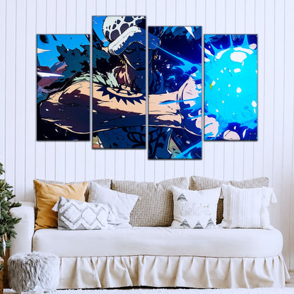 One Piece Canvas Wall Art - OP5093 - Trafalgar Law Room Shambles