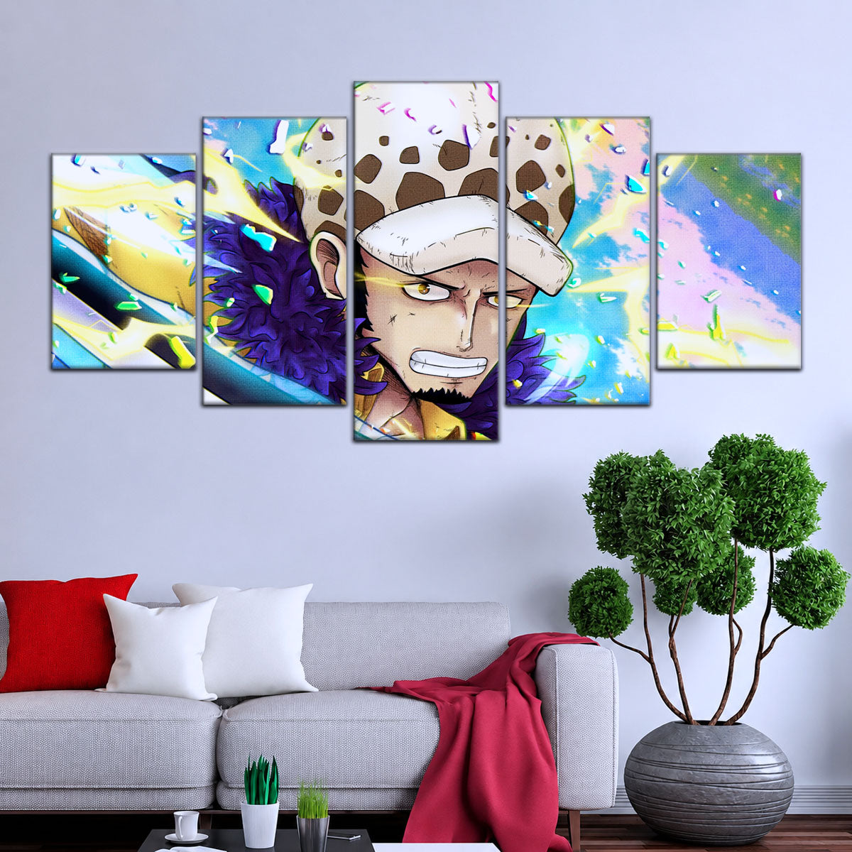 One Piece Canvas Wall Art - OP5094 - Trafalgar Law Room Shambles