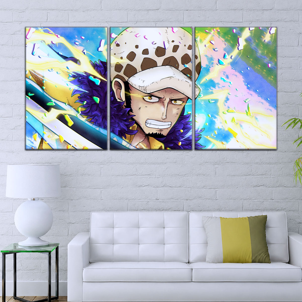 One Piece Canvas Wall Art - OP5094 - Trafalgar Law Room Shambles