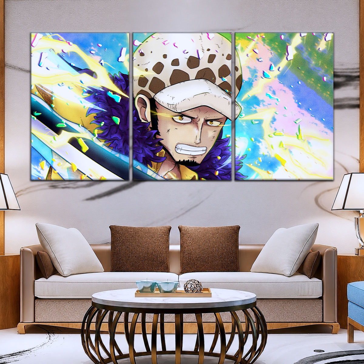 One Piece Canvas Wall Art - OP5094 - Trafalgar Law Room Shambles
