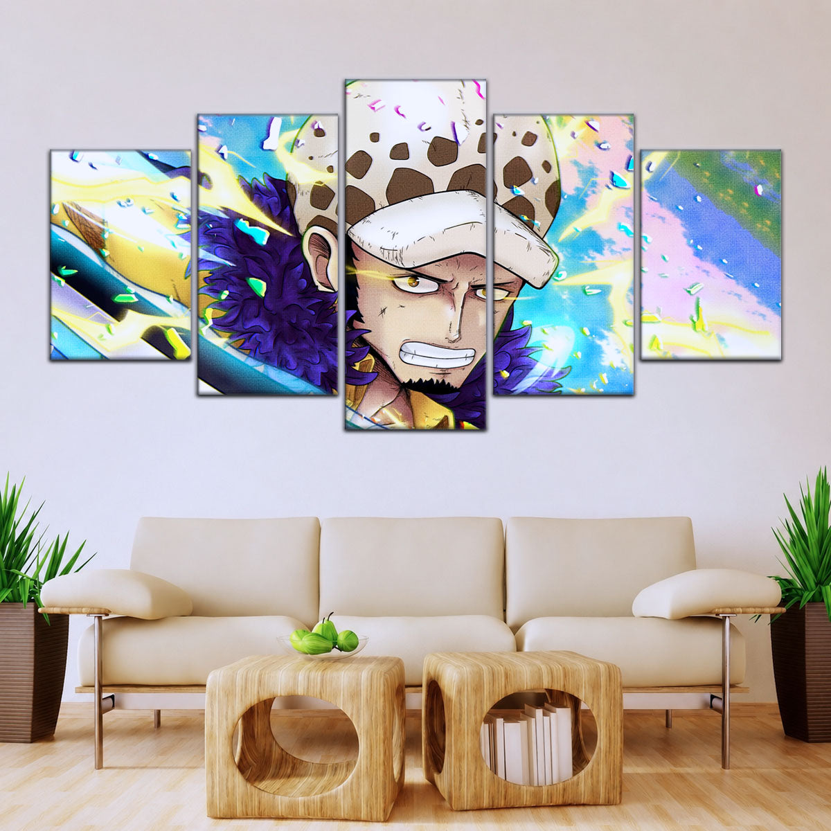 One Piece Canvas Wall Art - OP5094 - Trafalgar Law Room Shambles