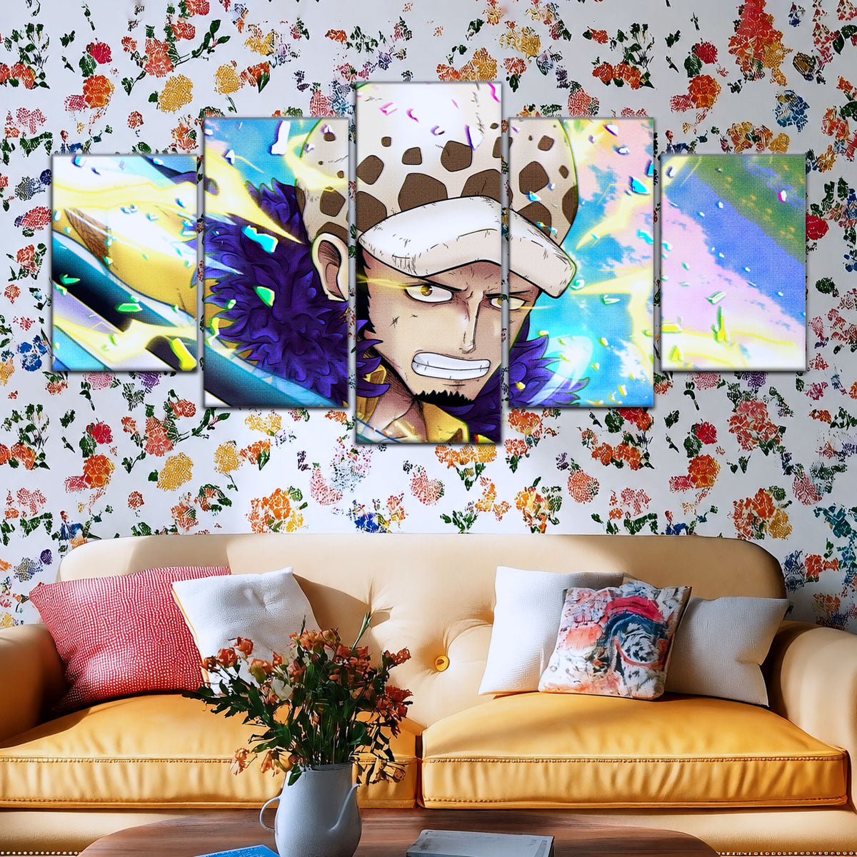 One Piece Canvas Wall Art - OP5094 - Trafalgar Law Room Shambles