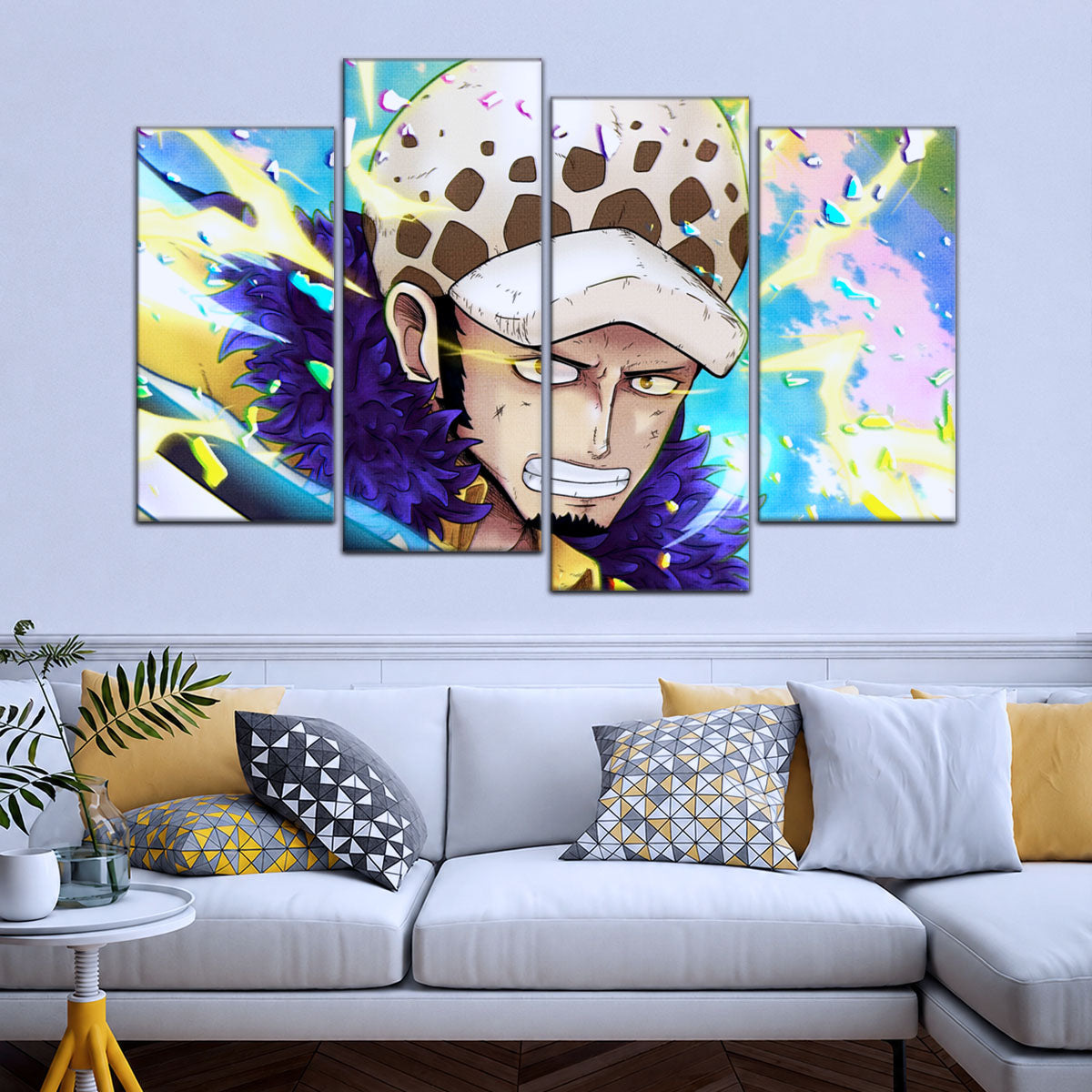 One Piece Canvas Wall Art - OP5094 - Trafalgar Law Room Shambles
