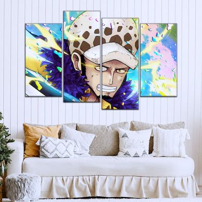 One Piece Canvas Wall Art - OP5094 - Trafalgar Law Room Shambles