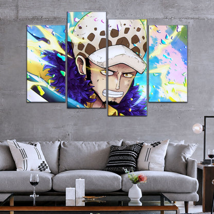 One Piece Canvas Wall Art - OP5094 - Trafalgar Law Room Shambles