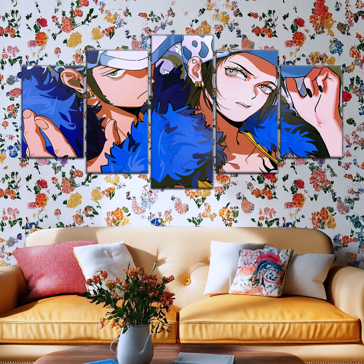 One Piece Canvas Wall Art - OP5095 - Trafalgar Law Room Shambles