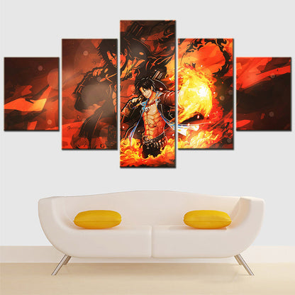 One Piece Canvas Wall Art - OP5099 - Luffy Gomu Gomu no Pistol