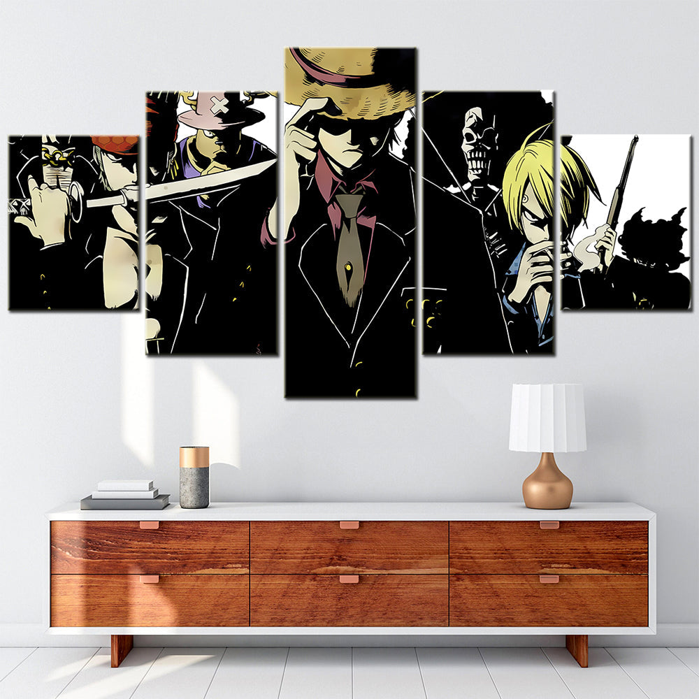 One Piece Monster Trio Canvas Wall Art - OP5124 - Monkey D. Luffy - Roronoa Zoro - Sanji