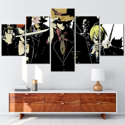 One Piece Monster Trio Canvas Wall Art - OP5124 - Monkey D. Luffy - Roronoa Zoro - Sanji