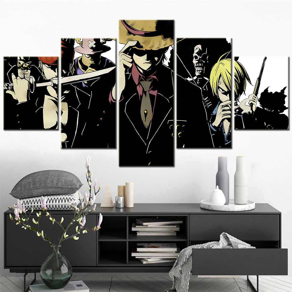 One Piece Monster Trio Canvas Wall Art - OP5124 - Monkey D. Luffy - Roronoa Zoro - Sanji