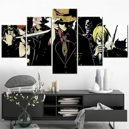 One Piece Monster Trio Canvas Wall Art - OP5124 - Monkey D. Luffy - Roronoa Zoro - Sanji