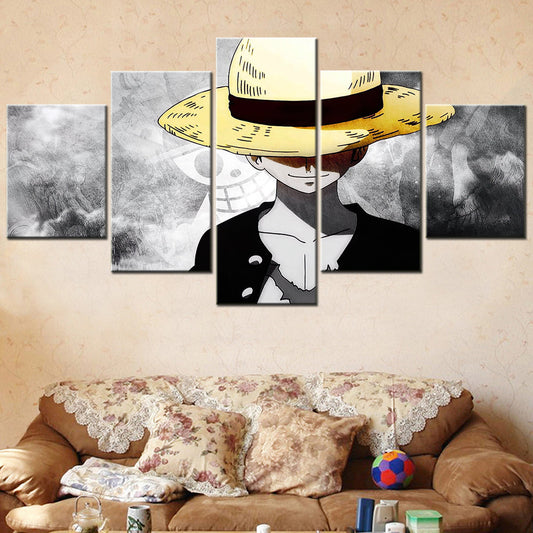 One Piece Canvas Wall Art - OP5143 - Monkey D. Luffy