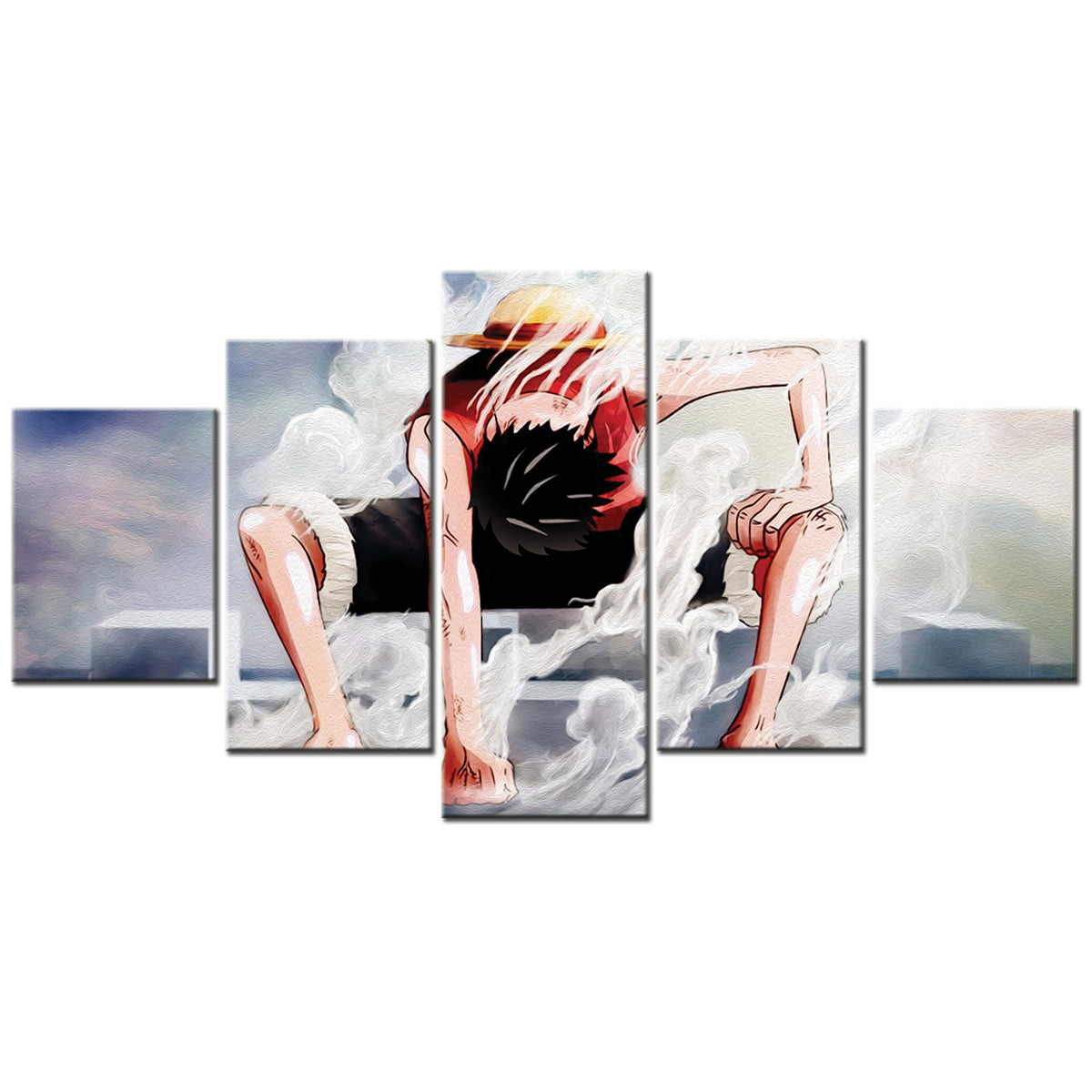 One Piece Canvas Wall Art - OP5144 - Gear Fourth Luffy Unleashed