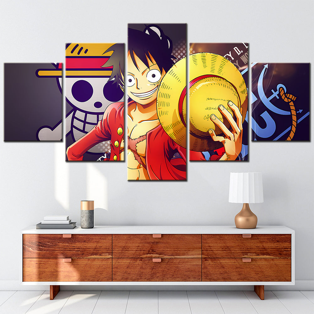 One Piece Canvas Wall Art - OP5146 - Monkey D. Luffy