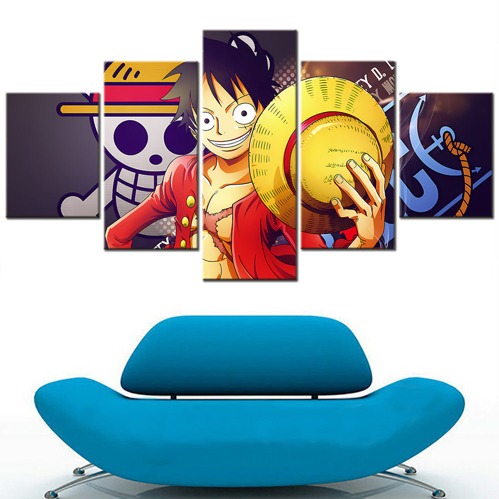One Piece Canvas Wall Art - OP5146 - Monkey D. Luffy
