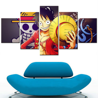 One Piece Canvas Wall Art - OP5146 - Monkey D. Luffy