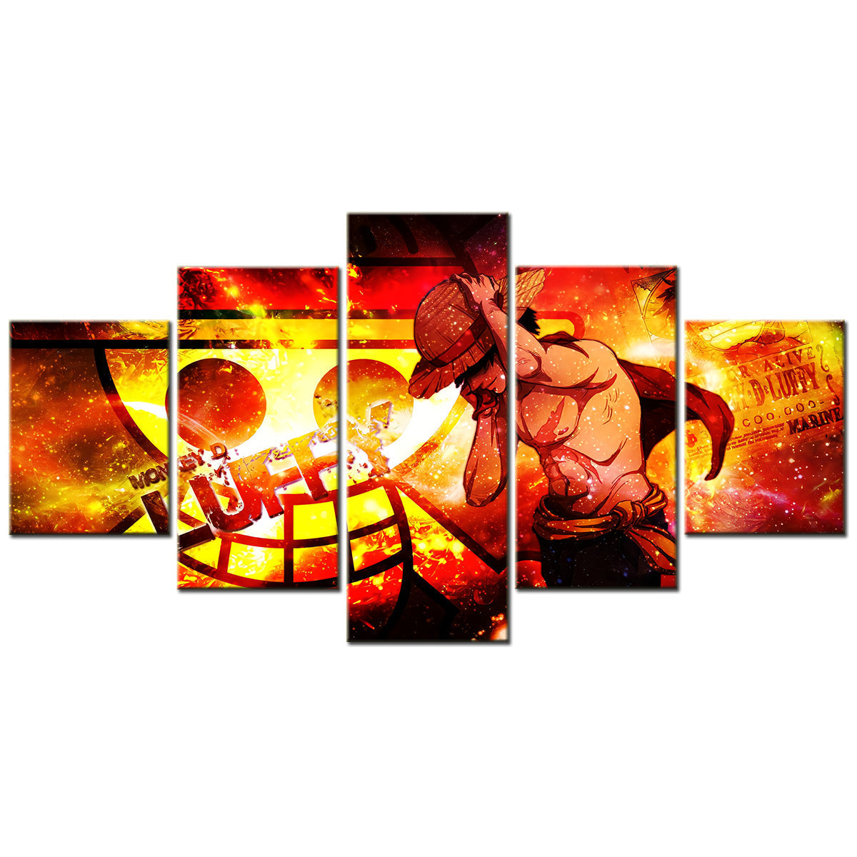 One Piece Canvas Wall Art - OP5147 - Monkey D. Luffy