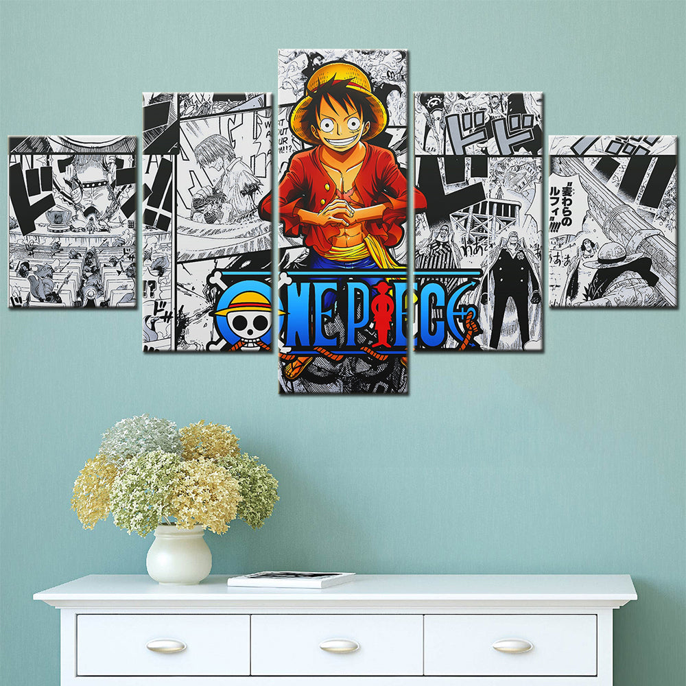 One Piece Canvas Wall Art - OP5148 - Monkey D. Luffy
