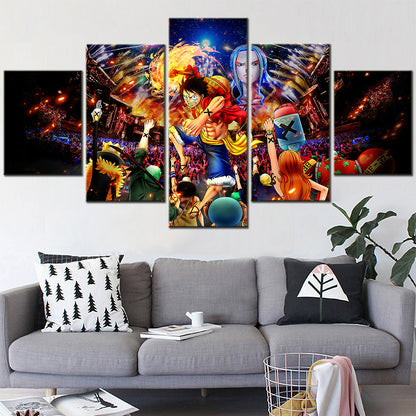 One Piece Canvas Wall Art - OP5149 - Monkey D. Luffy