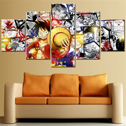 One Piece Canvas Wall Art - OP5151 - Monkey D. Luffy