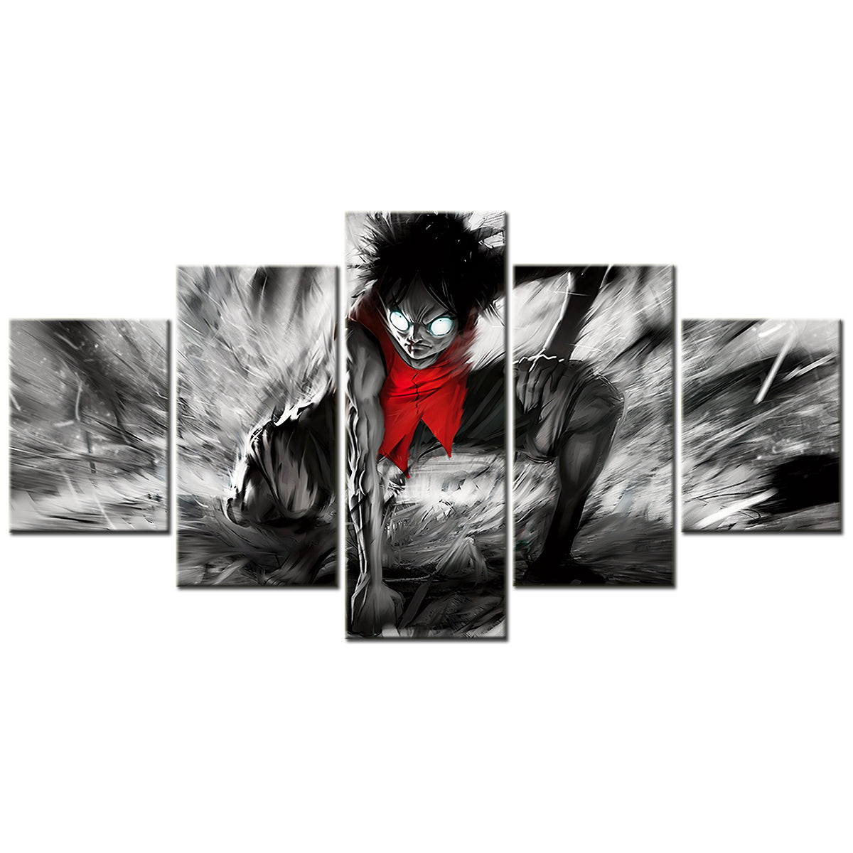 One Piece Canvas Wall Art - OP5152 - Gear Fourth Luffy Unleashed