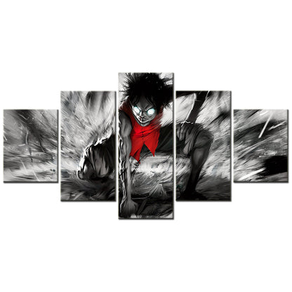 One Piece Canvas Wall Art - OP5152 - Gear Fourth Luffy Unleashed