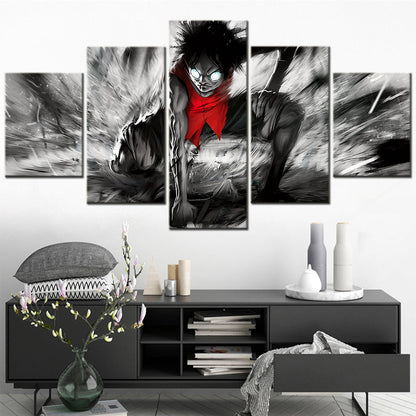 One Piece Canvas Wall Art - OP5152 - Gear Fourth Luffy Unleashed
