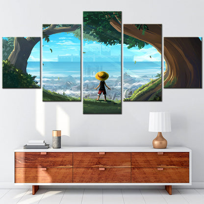 One Piece Canvas Wall Art - OP5154 - Monkey D. Luffy