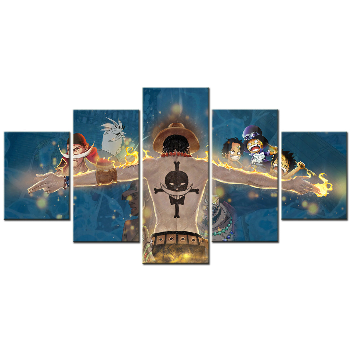 One Piece Canvas Wall Art - OP5160 - Fire Fist Ace