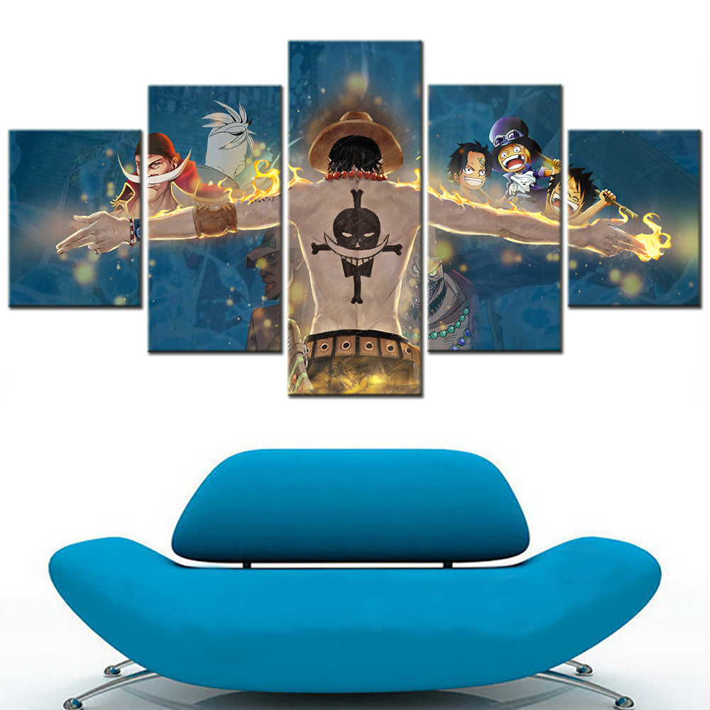 One Piece Canvas Wall Art - OP5160 - Fire Fist Ace
