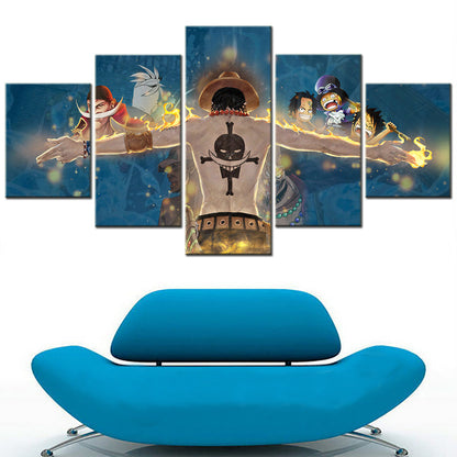 One Piece Canvas Wall Art - OP5160 - Fire Fist Ace