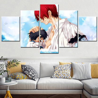 One Piece Canvas Wall Art - OP5176 - Shanks - Don't Cry You Are Man