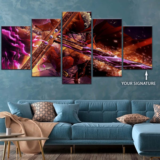 One Piece Wall Art - OP5020 - Dracule Mihawk - One Piece Poster - One Piece Canvas