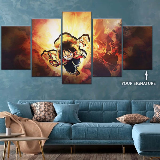 One Piece Wall Art - OP5039 - Monkey D. Luffy - One Piece Poster - One Piece Canvas