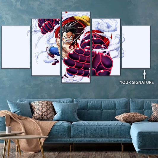 One Piece Wall Art - OP5047 - Gear Fourth Luffy Unleashed - One Piece Poster - One Piece Canvas