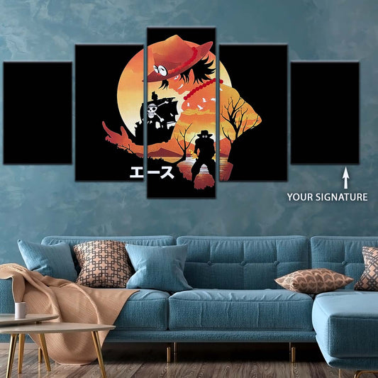 One Piece Wall Art - OP5059 - Portgas D. Ace - One Piece Poster - One Piece Canvas
