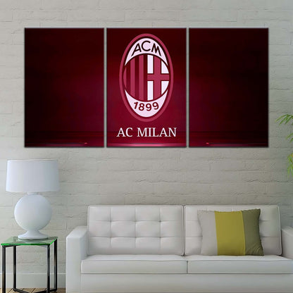 Soccer Wall Art - FB5029 - AC Milan - Soccer Poster - Soccer Canvas